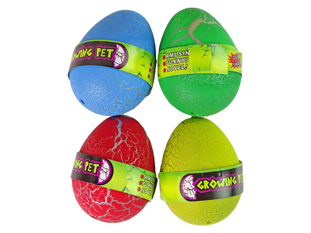 Hatching Magic Dinosaur Egg Growing 6 cm Colorful.