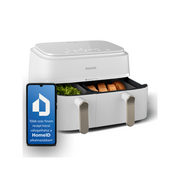 Philips 3000 series NA353/10 friteza Dvostruko 9 L Samostojeći 2750 W Friteza na vrući zrak Srebro, Bijelo