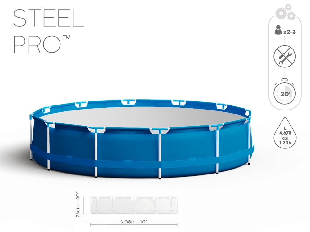 Bestway bazen 305x76cm set 8u1