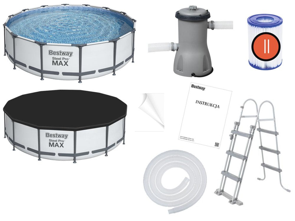 Bestway bazen 427x107cm set 10u1