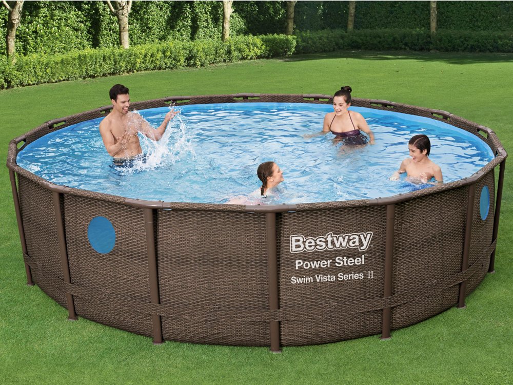 Bestway bazenski set Wood (488x122cm)