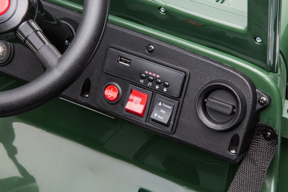 Auto na akumulator JH-103 4x4 - zeleni