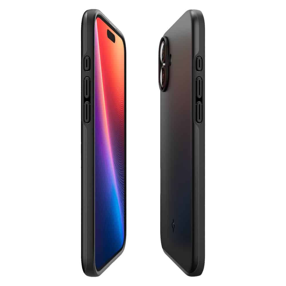 Spigen – Thin Fit MagSafe ovitek ACS08186 za iPhone 16 – črn
