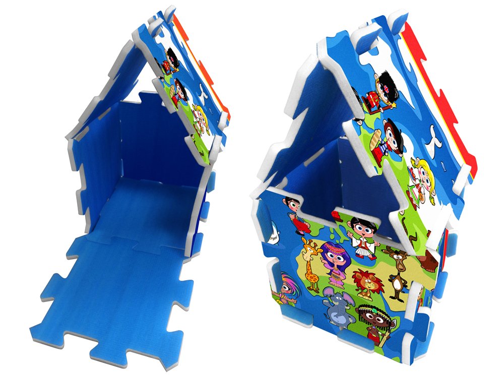 Podne mekane puzzle Djeca svijeta