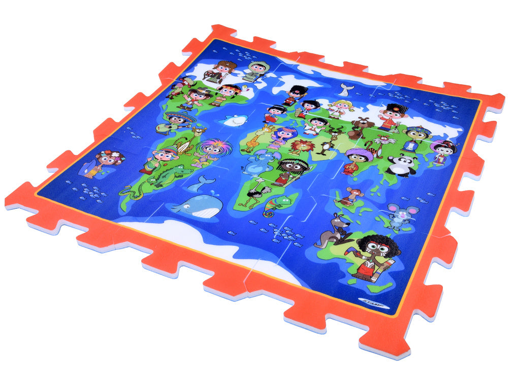 Podne mekane puzzle Djeca svijeta