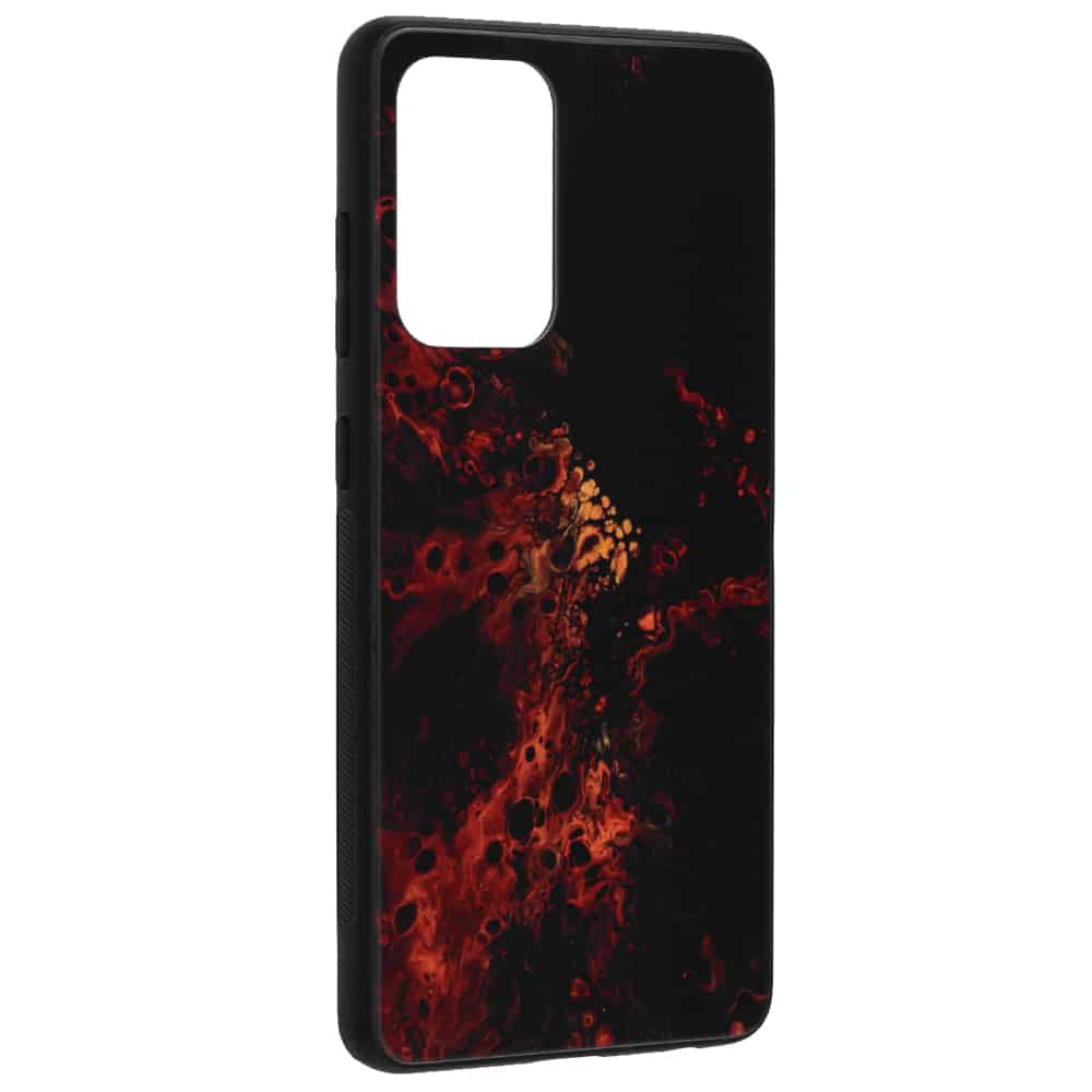 Techsuit Glaze Series etui za Samsung Galaxy A52 5G Red Nebula