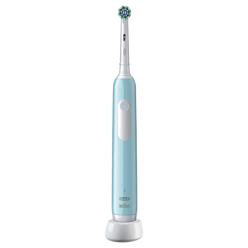 Oral-B Pro 1 Cross Action Odrasli Rotirajuća četkica za zube Plavo, Bijelo