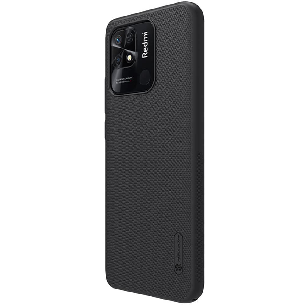 Nillkin Super Frosted Shield Pro trpežen ovitek za Xiaomi Redmi 10C - črna