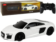 Licencirani auto na daljinsko upravljanje Audi R8 1:24 Rastar - bijela   