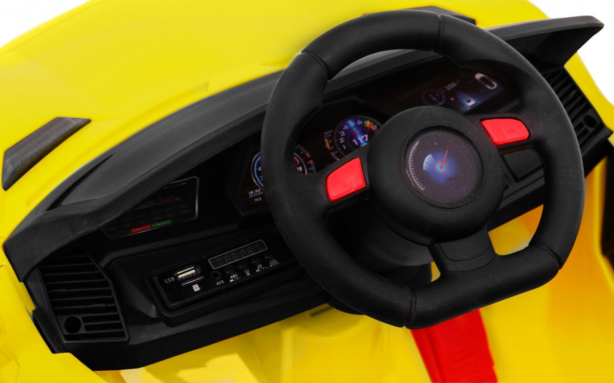 Auto na akumulator Future - žuti