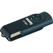 Hama Rotate USB izbrisivi memorijski pogon 64 GB USB Tip-A Plavo