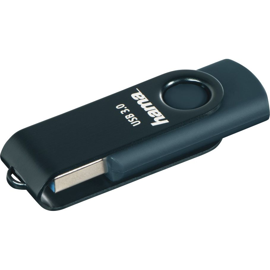 Hama Rotate USB izbrisivi memorijski pogon 64 GB USB Tip-A Plavo