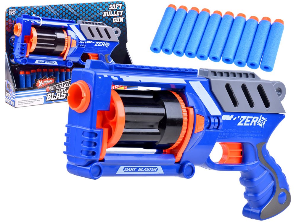 Pištolj Blaster s 10 mekanih metaka