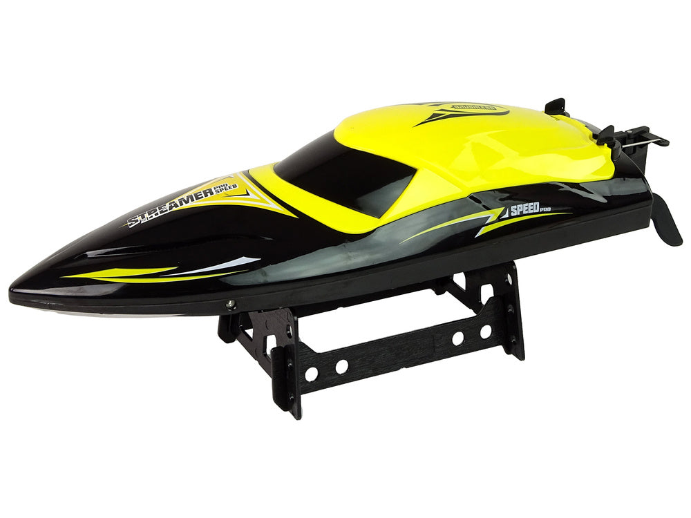 Gliser na daljinsko upravljanje R/C 2.4G 35 KM/H - žuti
