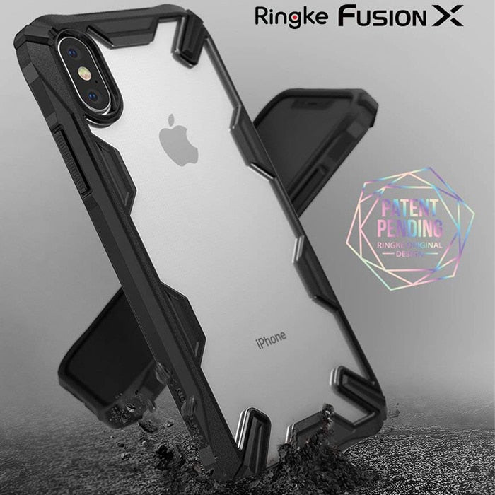 Ringke - Fusion X ovitek za Samsung Galaxy S22 Plus - črn