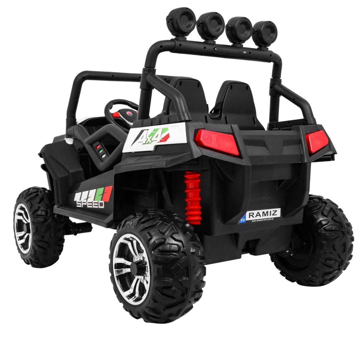 Buggy na akumulator Grand 4x4 LIFT STRONG - dvosjed - Bijeli