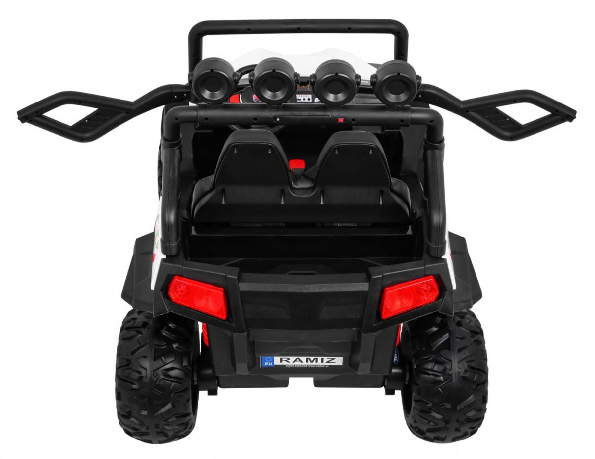 Buggy na akumulator Grand 4x4 LIFT STRONG - dvosjed - Bijeli