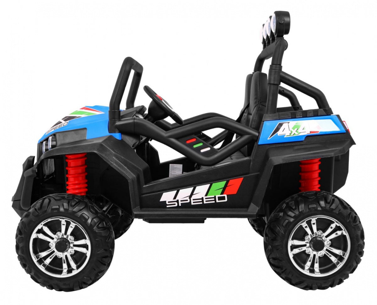 Buggy na akumulator Grand 4x4 LIFT STRONG - dvosjed - Plavi