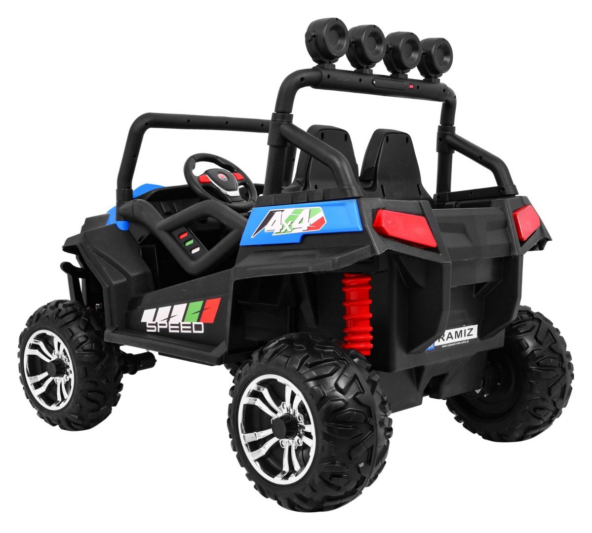 Buggy na akumulator Grand 4x4 LIFT STRONG - dvosjed - Plavi