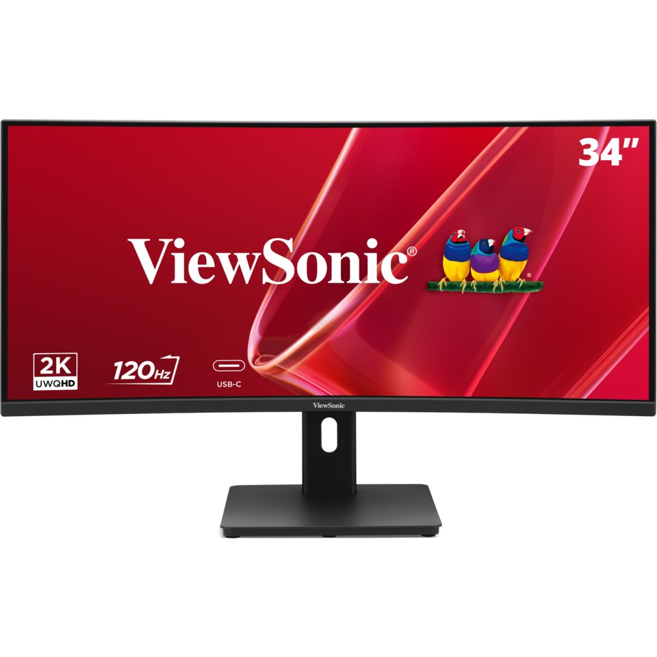 Viewsonic VA VA3420C-2 računalni monitor 86,4 cm (34") 3440 x 1440 pikseli UltraWide Quad HD LED Crno
