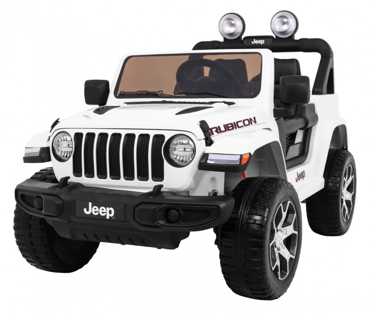 Licencirani auto na akumulator Jeep Wrangler Rubicon 4x4 - bijeli