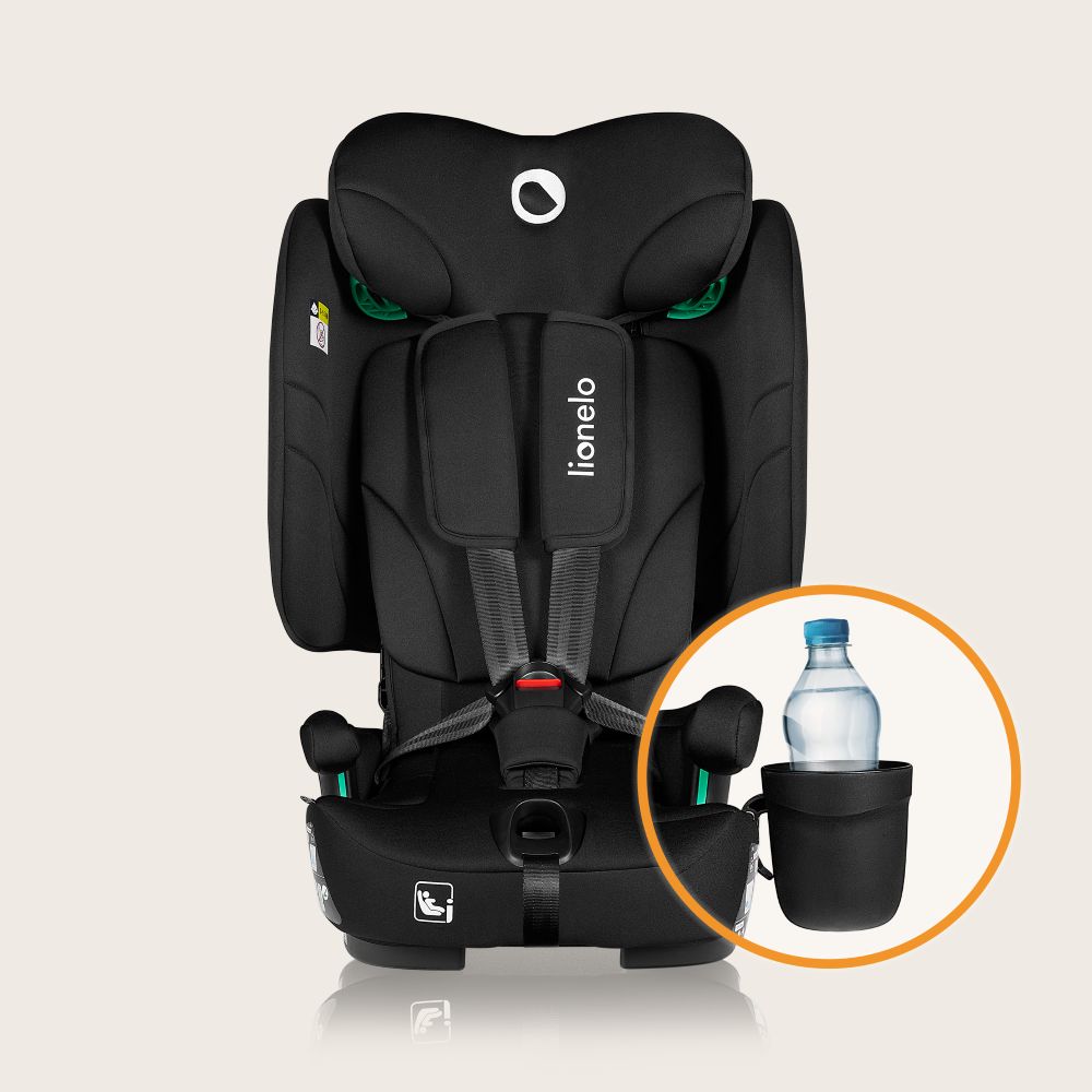 Lionelo autosjedalica Nelly i-Size 9-36 kg (76-150 cm), Black Carbon