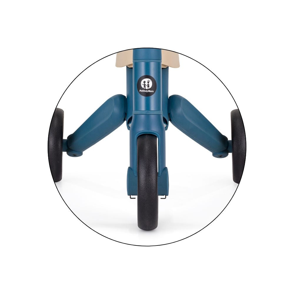 PETITE&MARS Tricikl Drift 4 u 1, Ocean Blue