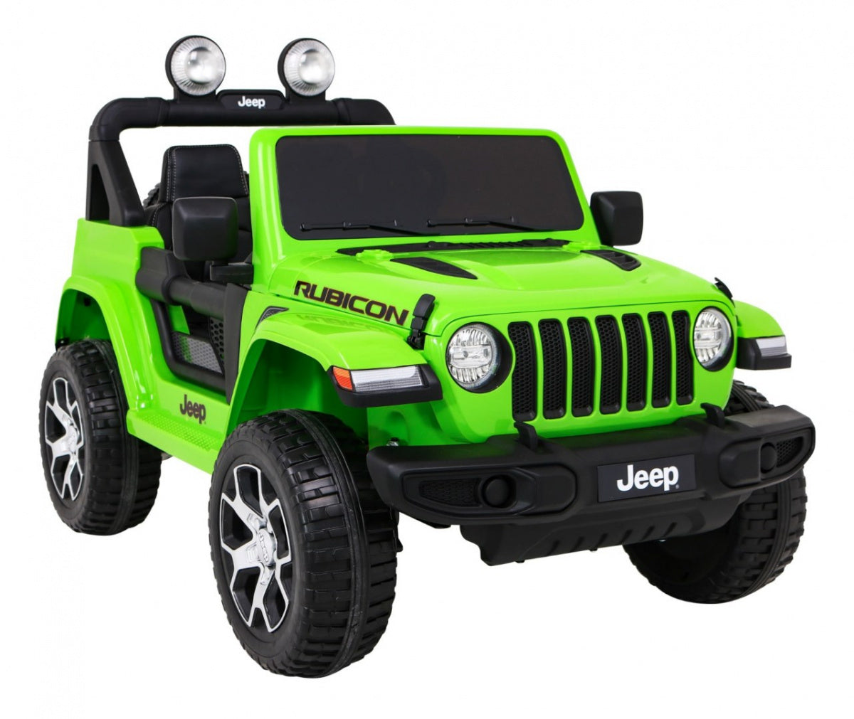 Licencirani auto na akumulator Jeep Wrangler Rubicon 4x4 - zeleni