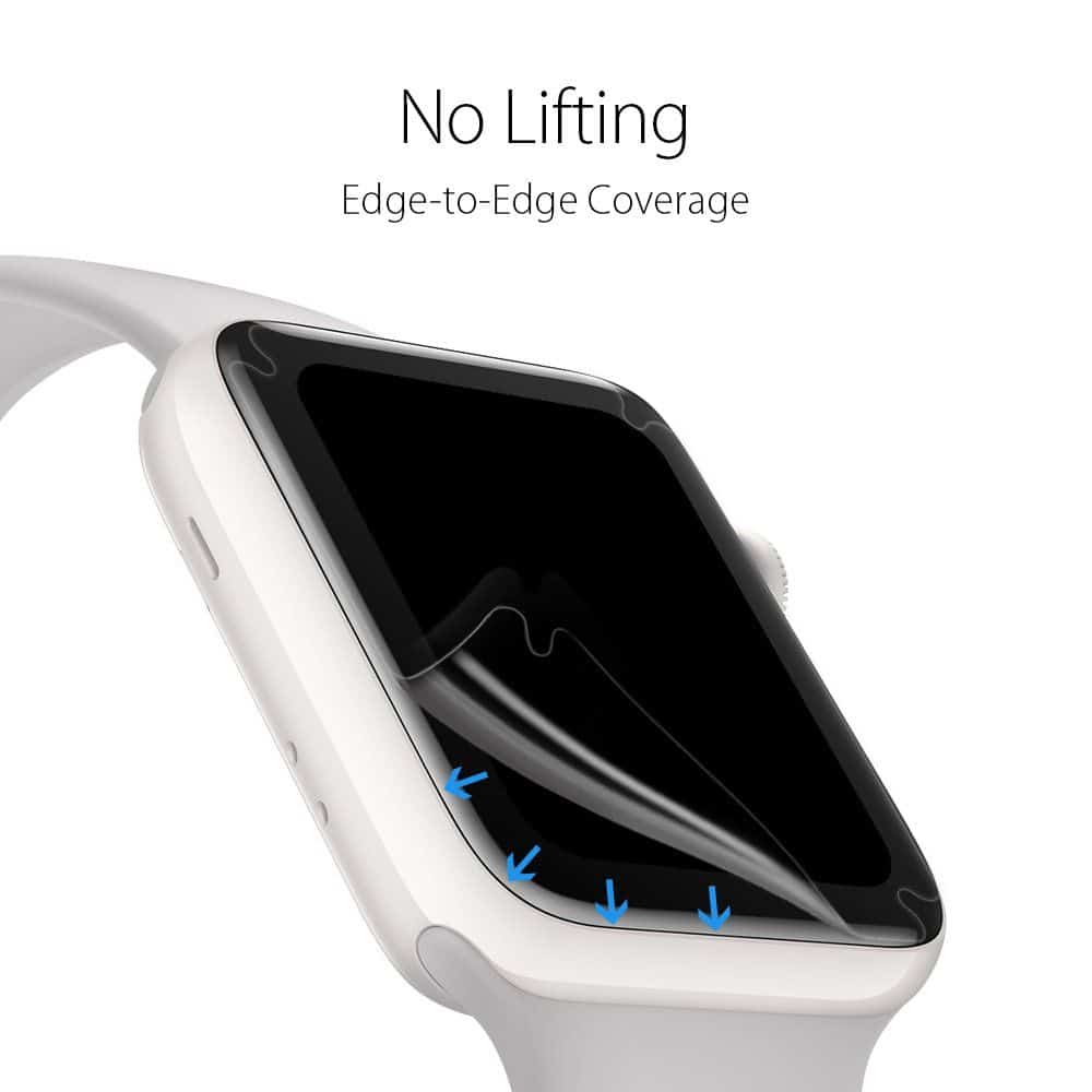 Spigen - Neo Flex (3 kosi) - Apple Watch 4 / 5 / 6 / SE / 7 / 8 (40 mm / 41 mm) - prozorni