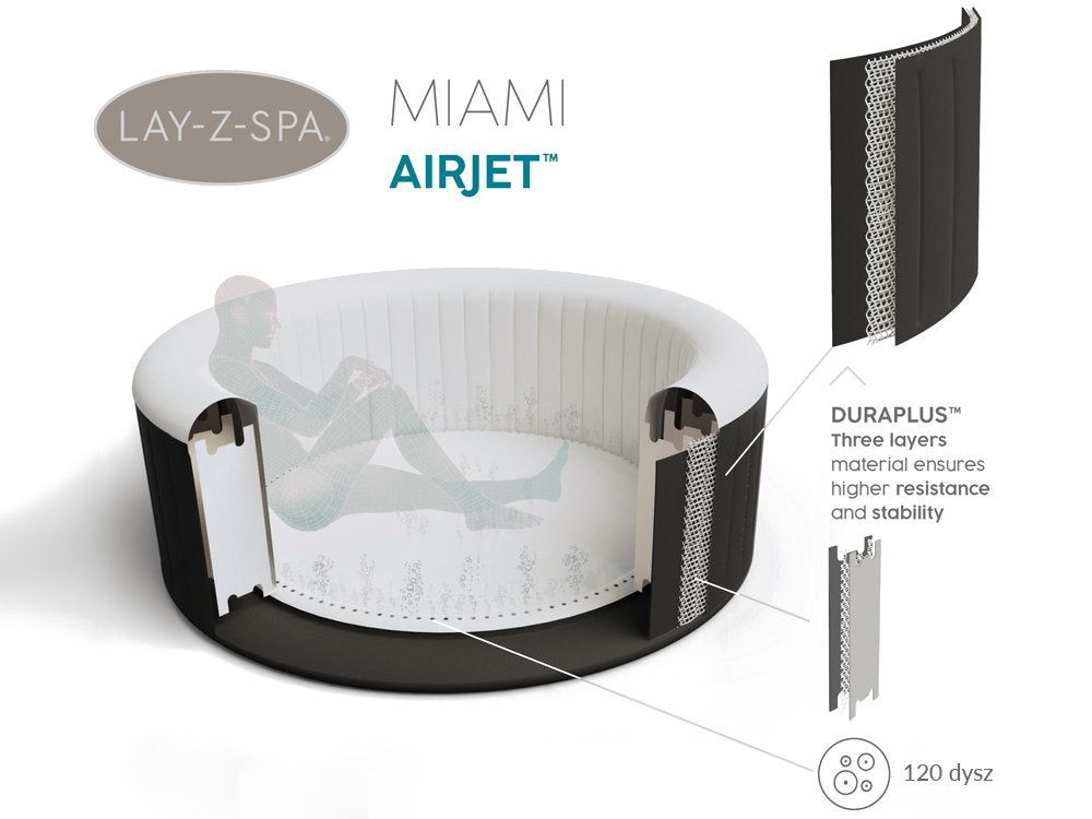 Bestway Lay-Z-Spa MIAMI