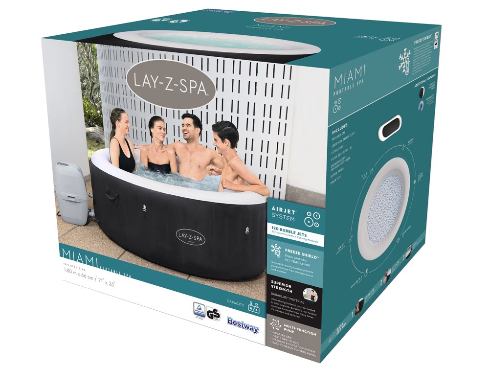 Bestway Lay-Z-Spa MIAMI