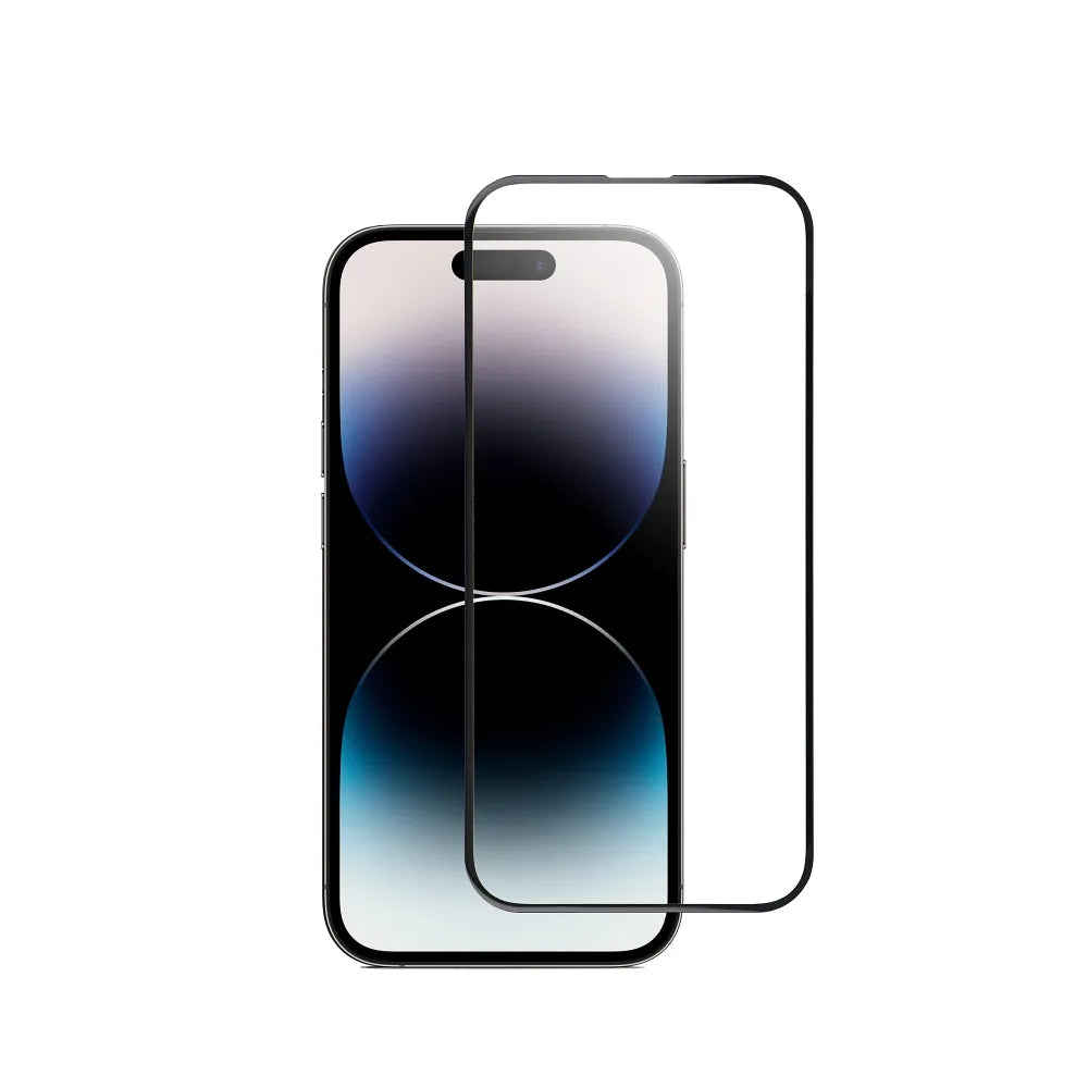 Blue Star 5D kaljeno steklo za iPhone 14 Pro (full glue)