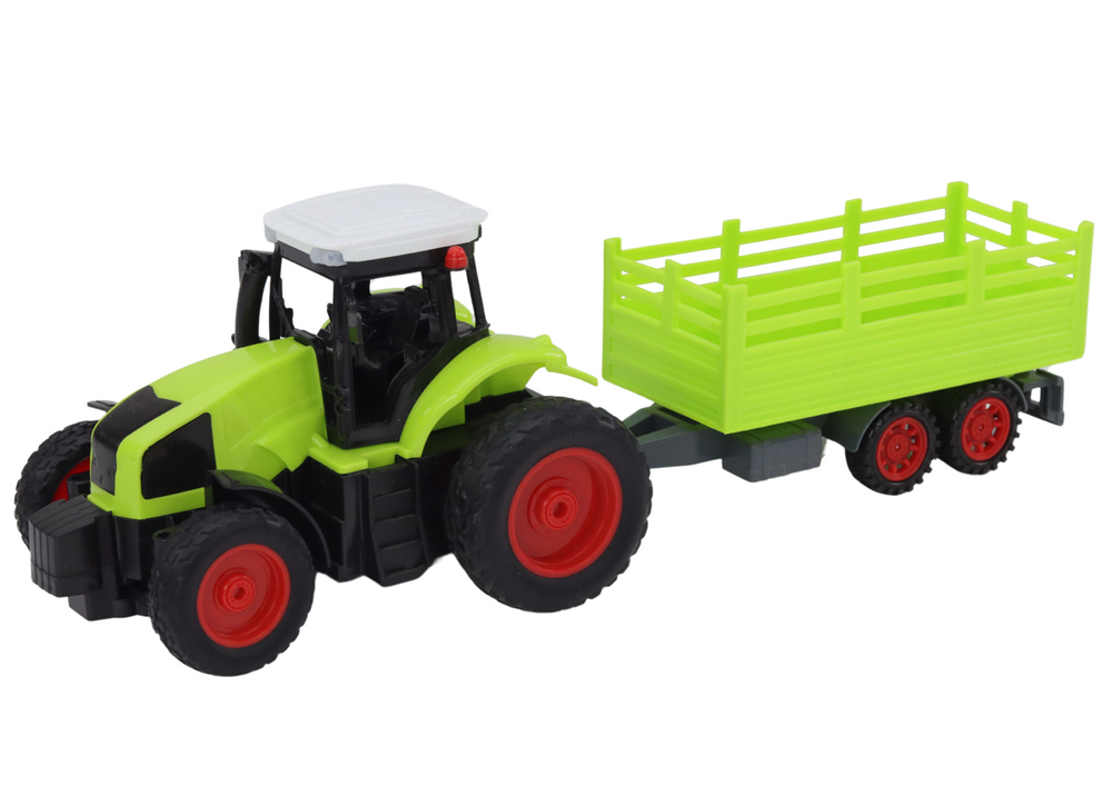 Traktor s prikolicom na daljinsko upravljanje Farmer 1:16 - zelena
