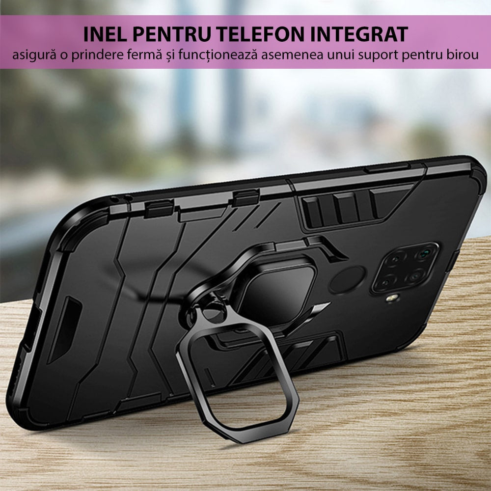 Techsuit - Silikonski ovitek Shield za Samsung Galaxy A53 5G - črna