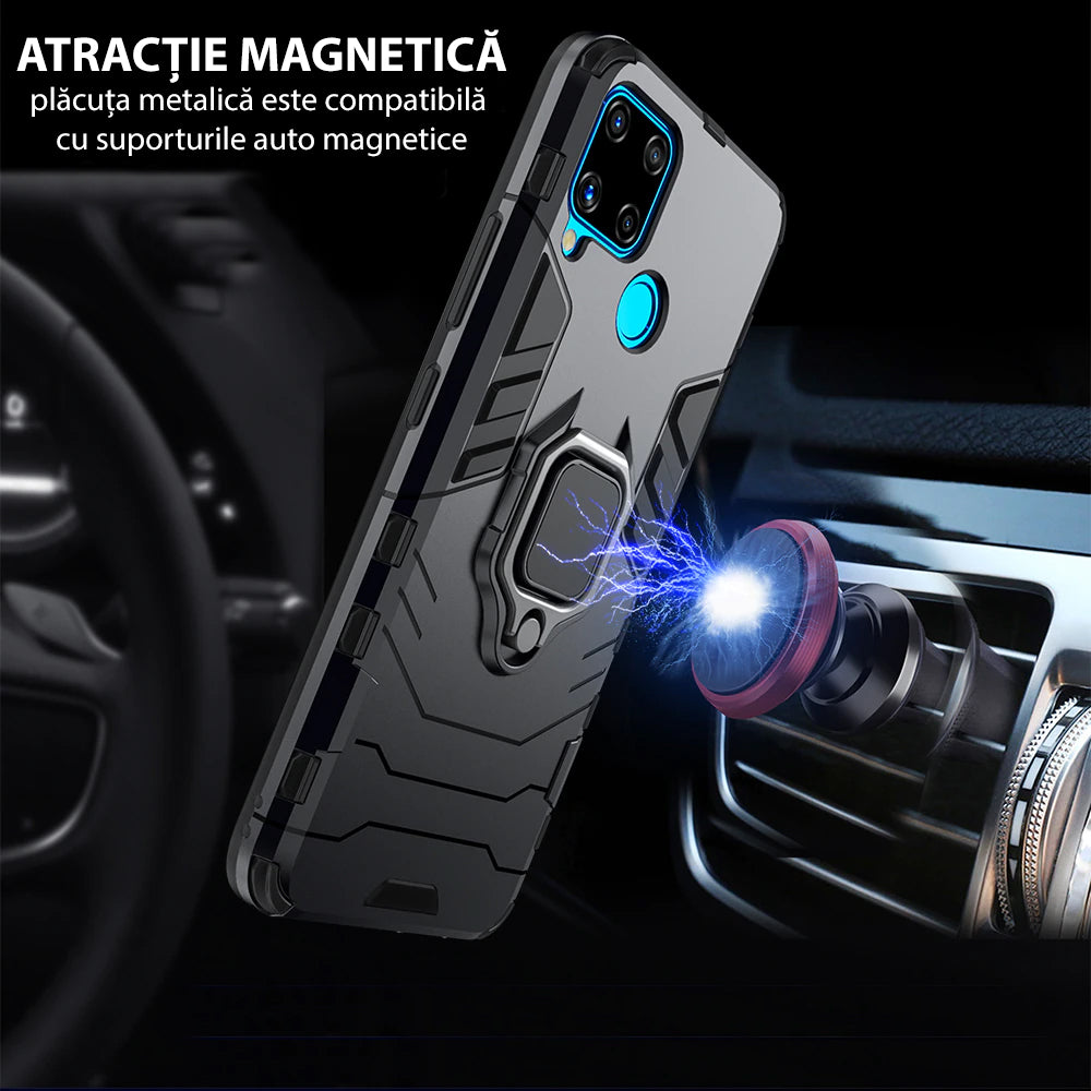 Techsuit - Silikonski ščit - Samsung Galaxy A33 5G - Črna