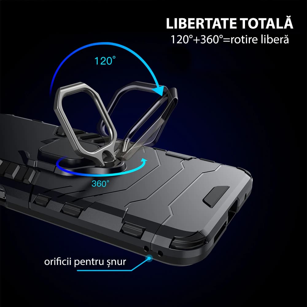 Techsuit - Silikonski ovitek Shield za Samsung Galaxy A53 5G - črna