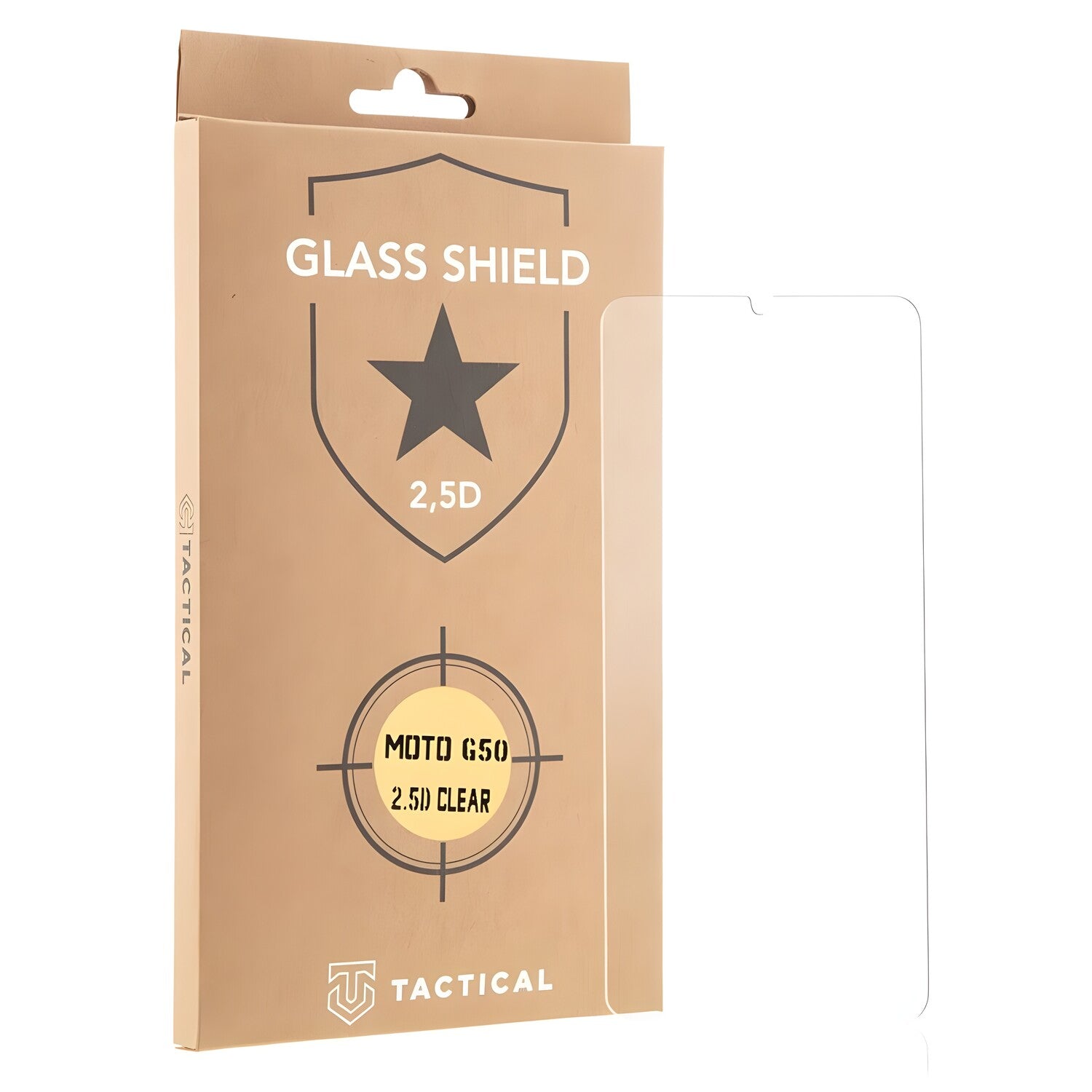 Tactical Glass Shield 2.5D staklo za Motorola Moto G50 - Prozirna KP8400