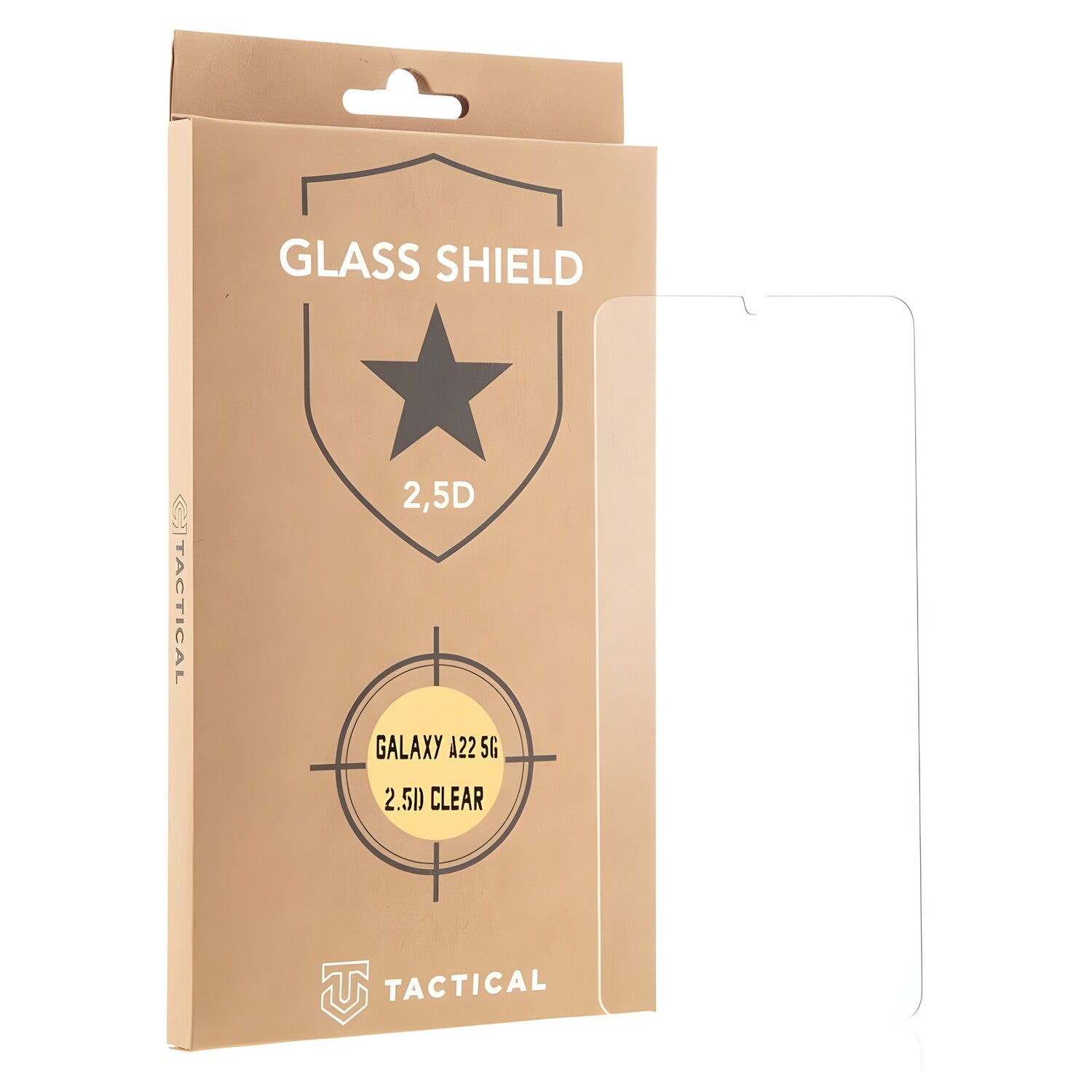 Tactical Glass Shield 2.5D staklo za Samsung Galaxy A22 5G - Prozirna KP8408
