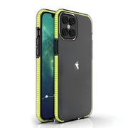 Futrola Spring clear TPU za Apple iPhone 12 Pro Max - Žuta KP8632