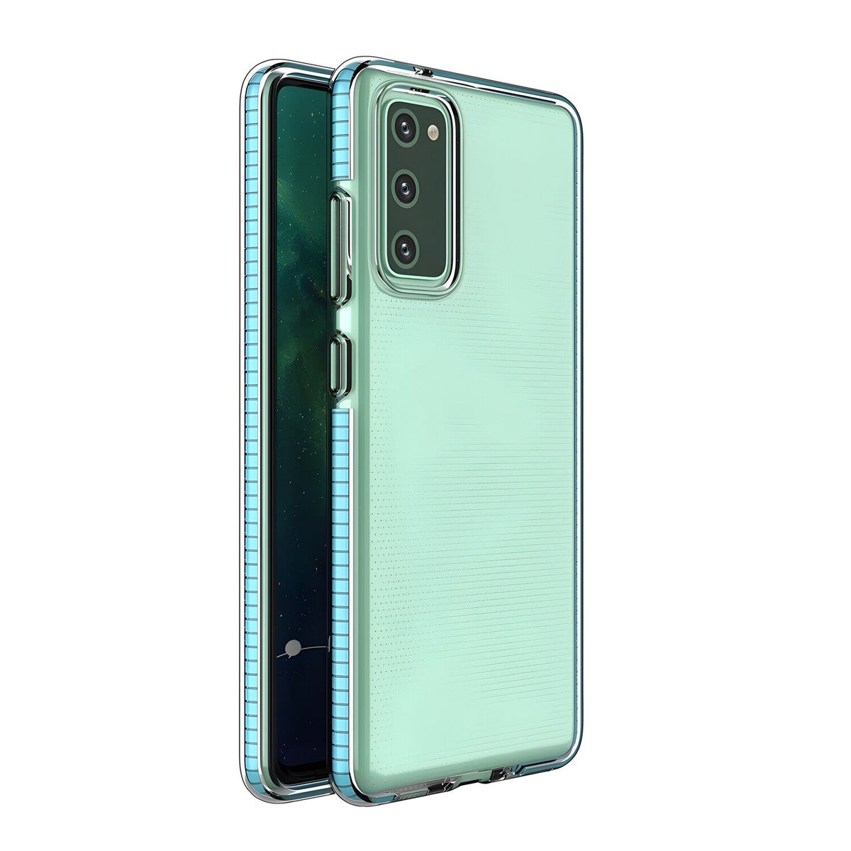 Futrola Spring clear TPU za Samsung Galaxy S30/Galaxy S21 - Tirkizna