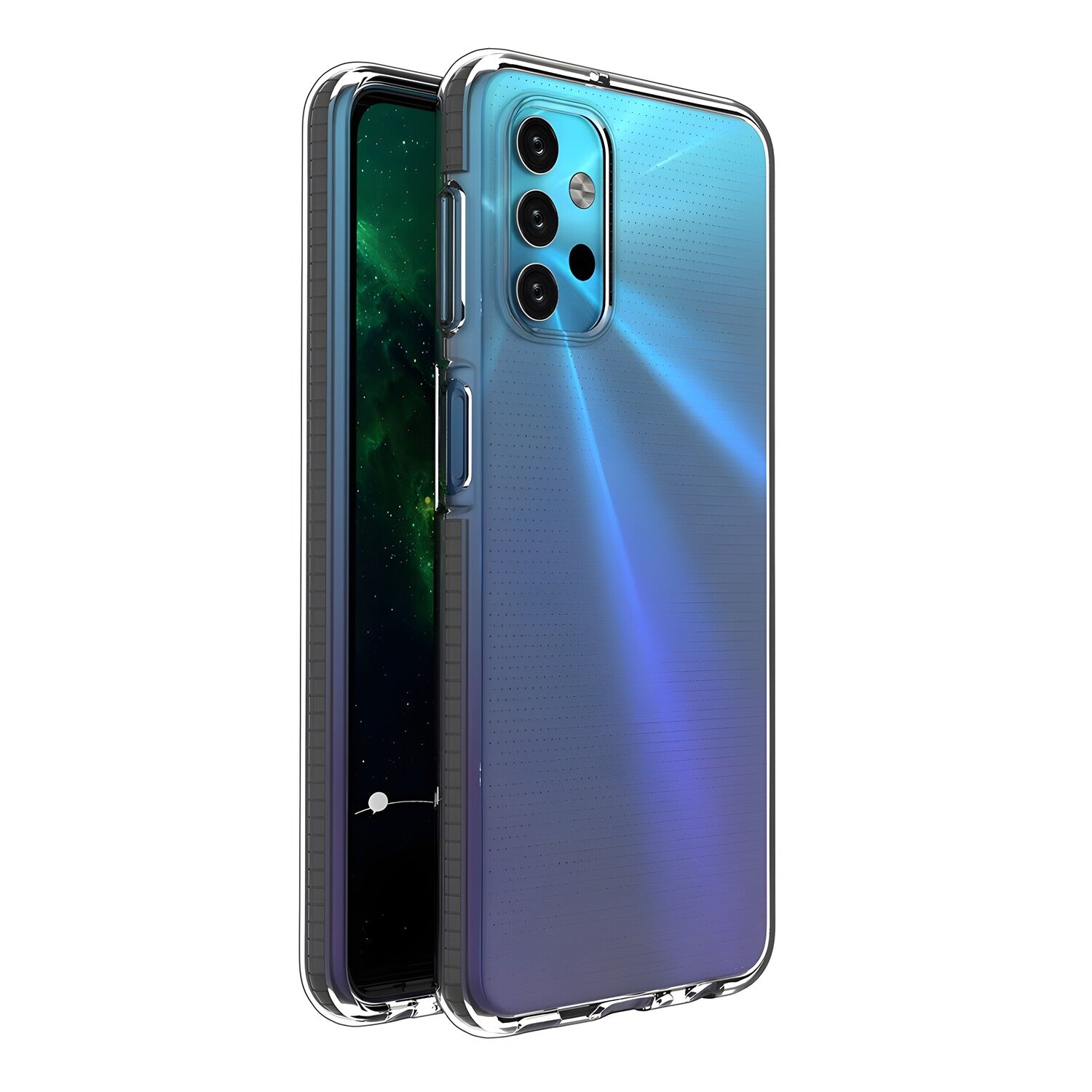 Futrola Spring clear TPU za Samsung Galaxy A32 5G - Crna KP8742