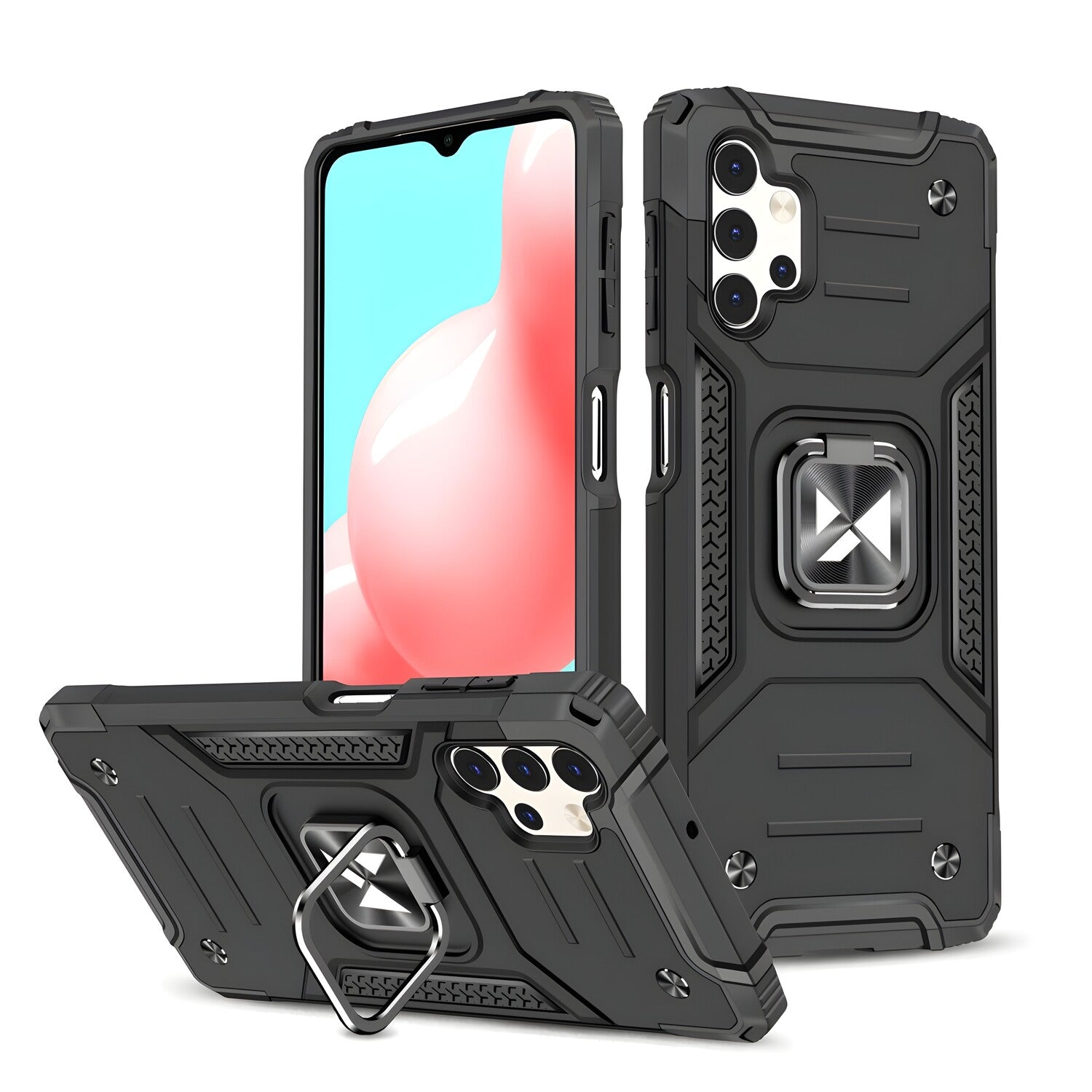 Futrola Wozinsky Ring Armor za Samsung Galaxy A32 4G - Crna KP9031