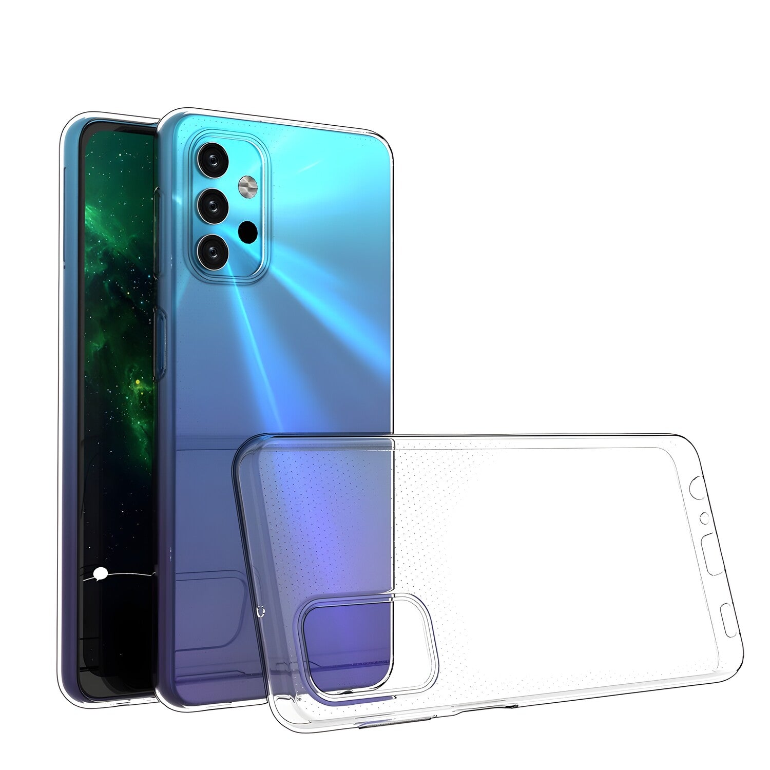 Przezračno zaštitno kućište za Samsung Galaxy A32 5G/Galaxy M32 5G - Prozirna KP9403