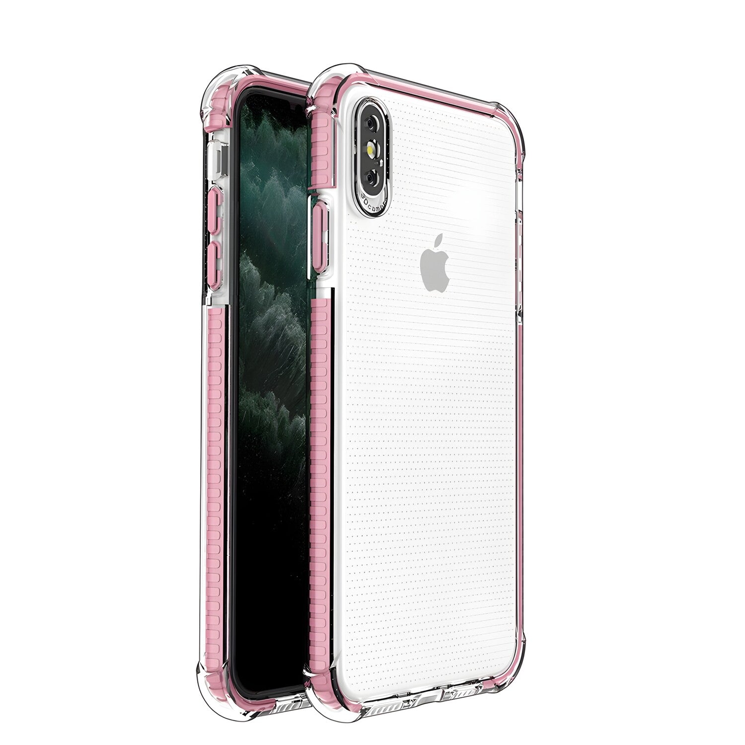 Silikonska futrola Spring Armor za Apple iPhone XS Max - Svijetlo roza KP9572