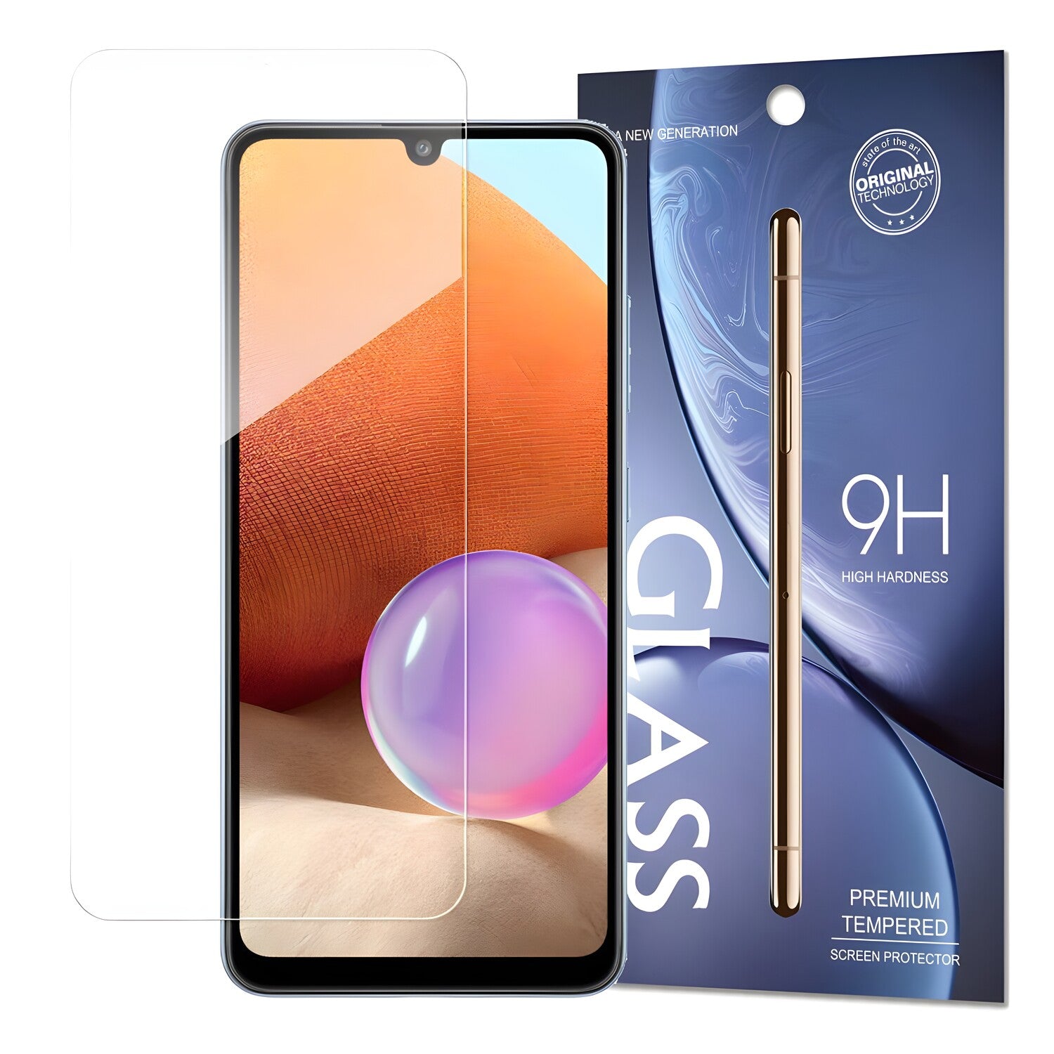 Kaljeno staklo 9H za Samsung Galaxy A32 4G - Prozirna KP9733