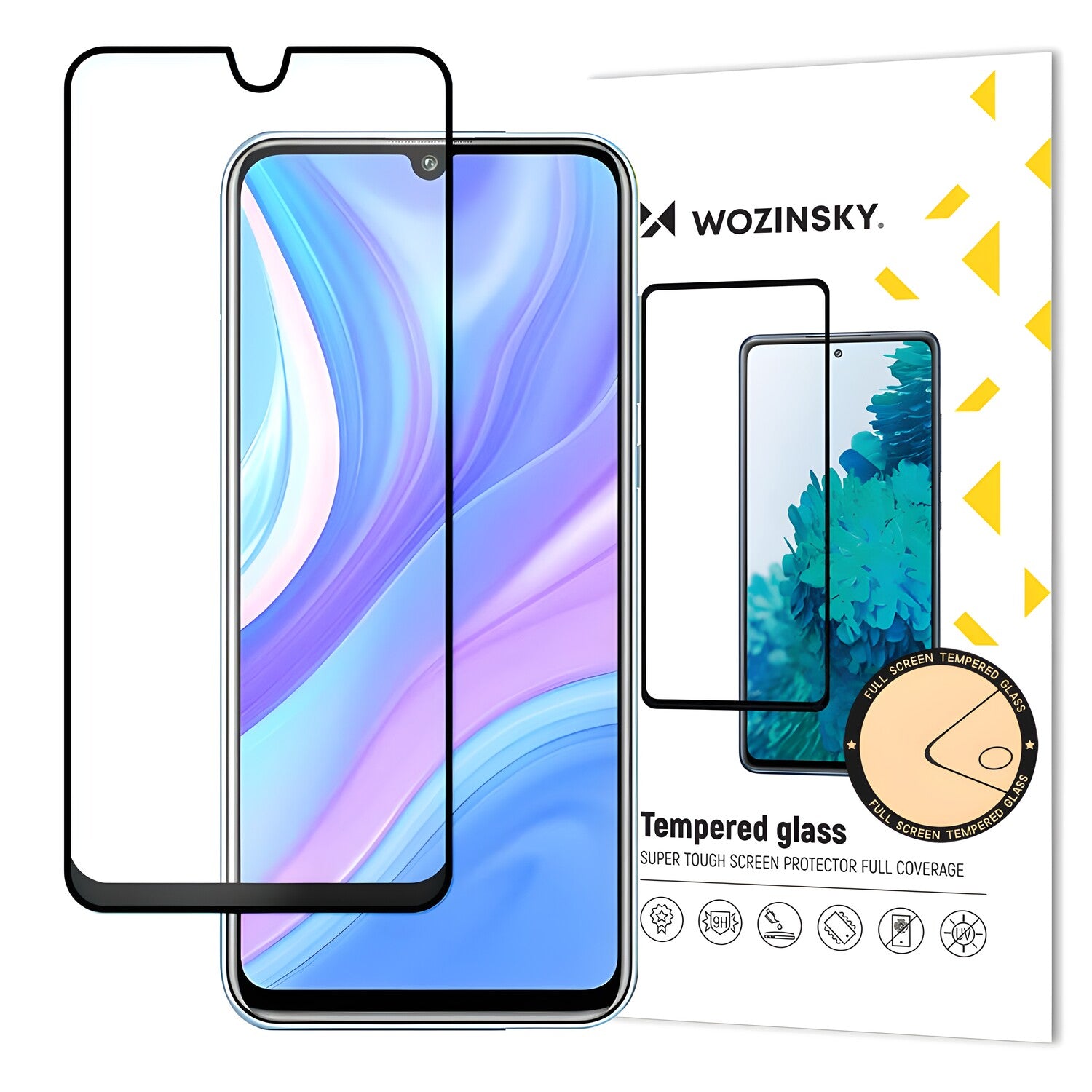 Wozinsky zaštitno kaljeno staklo za Huawei P40 Lite - Crna KP9810