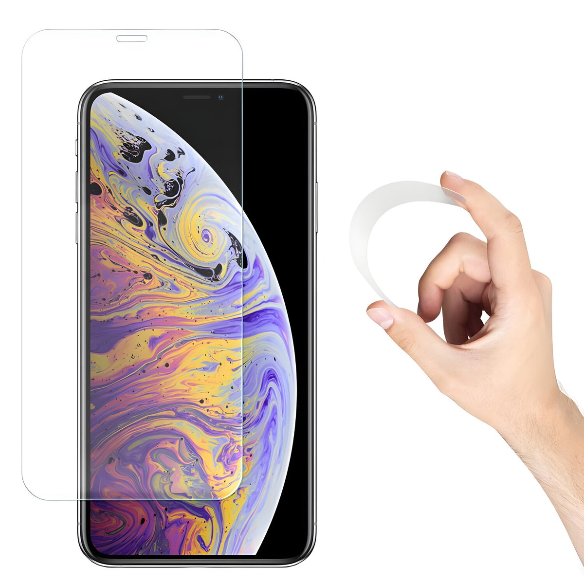 Wozinsky fleksibilno zaštitno staklo za pre Apple iPhone 11 Pro Max/iPhone XS Max - Prozirna KP9881