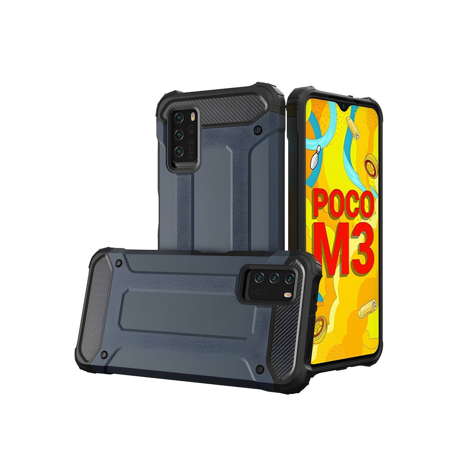 Futrola Hybrid Armor za Xiaomi Redmi Note 10 5G/Poco M3 Pro - Plava KP10259