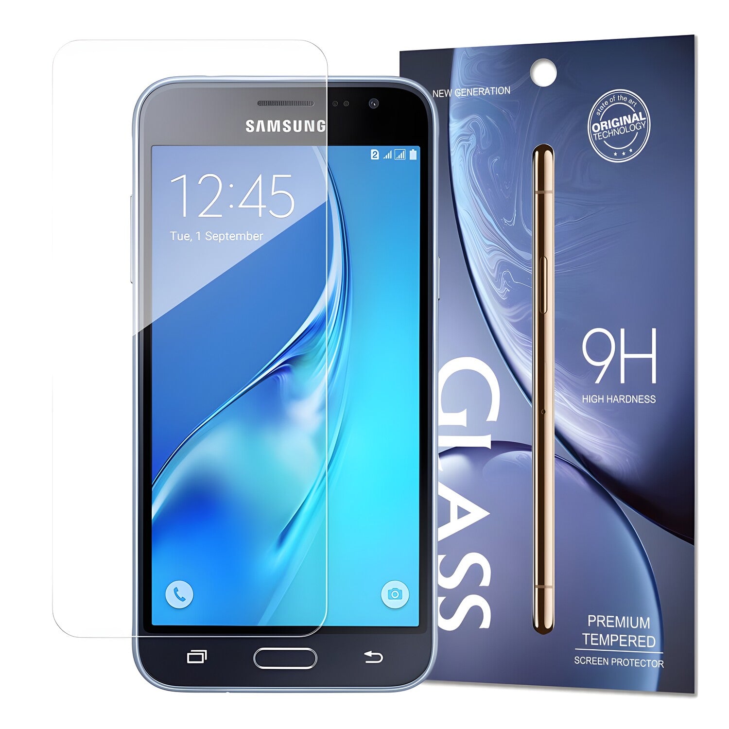 Kaljeno staklo 9H za Samsung Galaxy J3 2016 - Prozirna KP10461