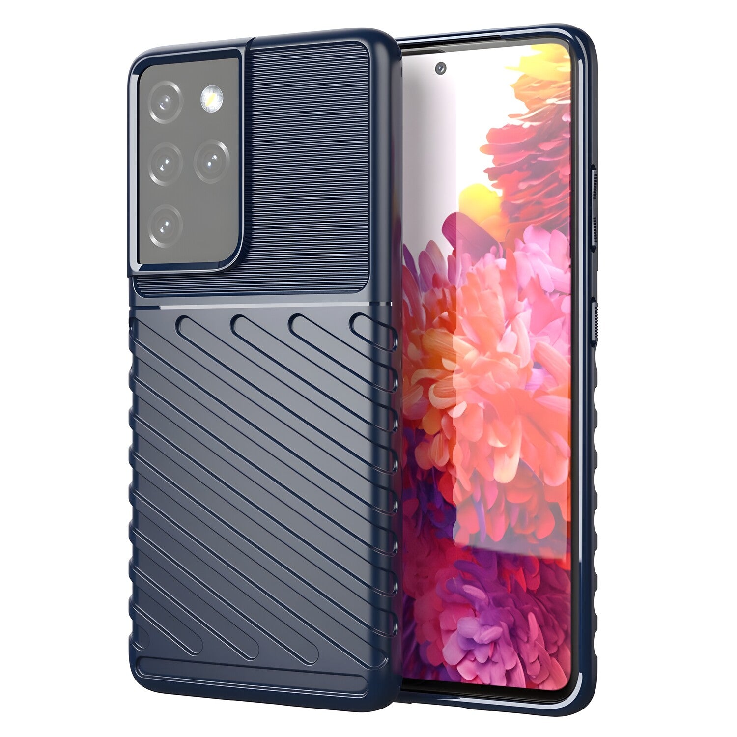 Otporna Thunder futrola za Samsung Galaxy S21 Ultra 5G/Galaxy S30 Ultra - Plava KP10782
